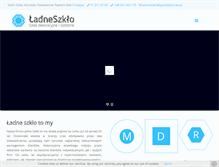 Tablet Screenshot of ladneszklo.pl